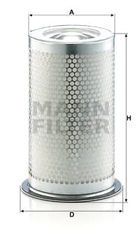 MANN-FILTER LE 7004 x Suspausto oro įranga filtras