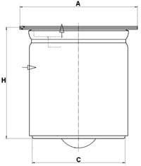 MANN-FILTER LE 57 001 Filtras, suspausto oro įranga