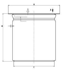 MANN-FILTER LE 27 004 Filtras, suspausto oro įranga