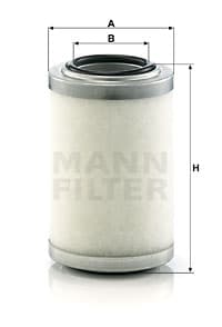 MANN-FILTER LE 2008 Filtras, suspausto oro įranga