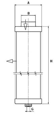MANN-FILTER LE 4004 Filtras, suspausto oro įranga