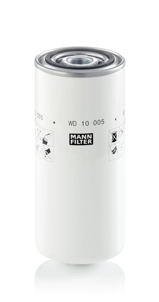 Filtras, hidraulinė sistema — MANN-FILTER WD 10 005