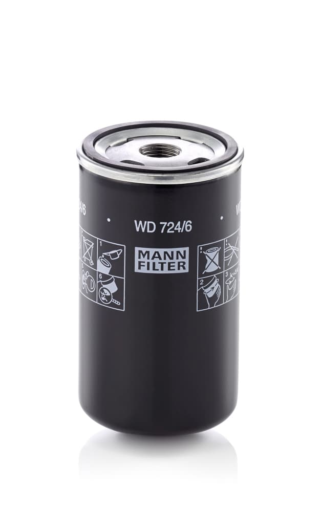 MANN-FILTER WD 724/6 Automatinės transmisijos hidraulinis filtras