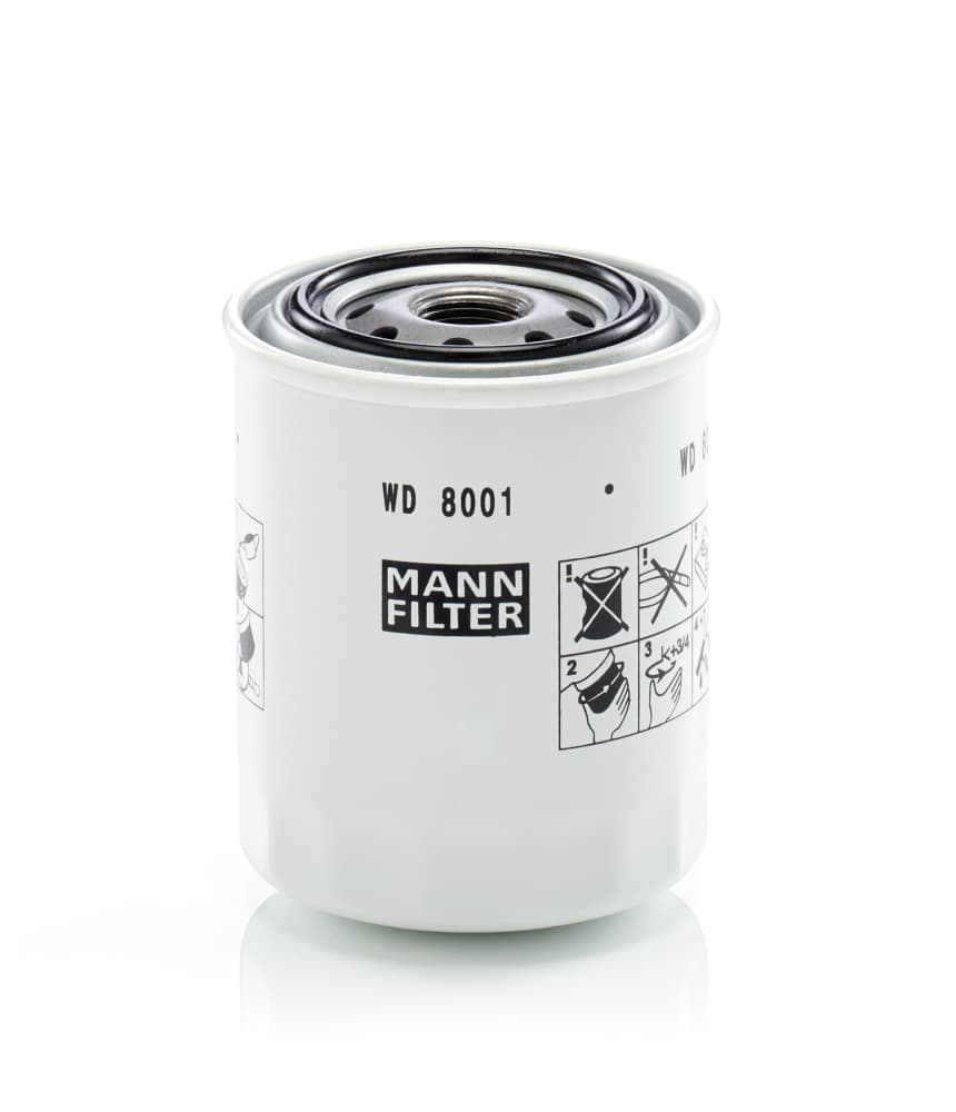 MANN-FILTER WD 8001 Hidraulinė sistema filtras
