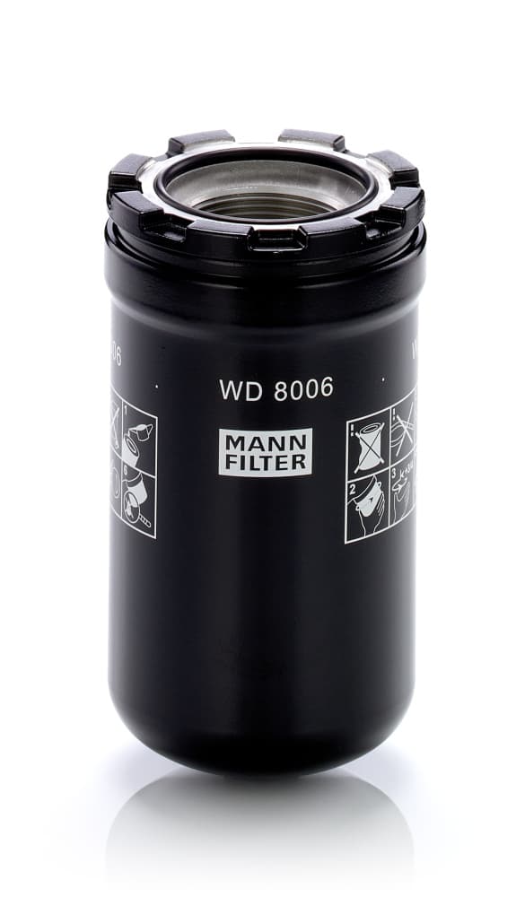 MANN-FILTER WD 8006 Filtras, hidraulinė sistema