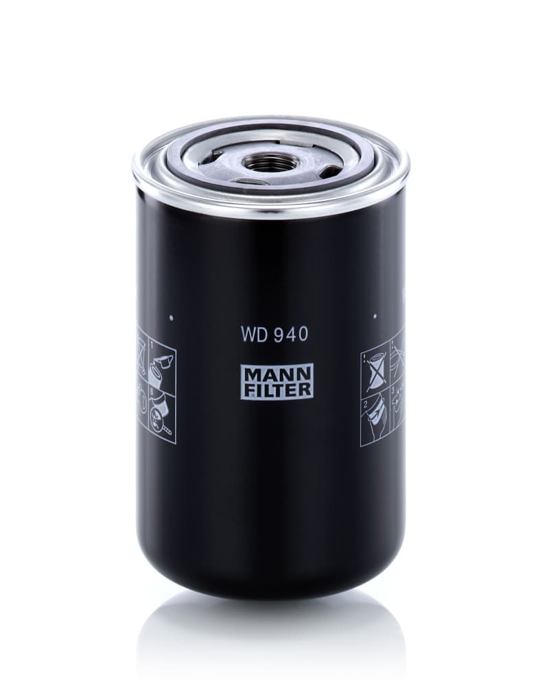 Alyvos filtras — MANN-FILTER WD 940