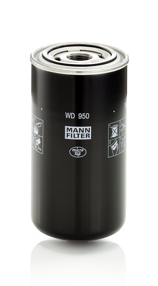 Filtras, hidraulinė sistema — MANN-FILTER WD 950