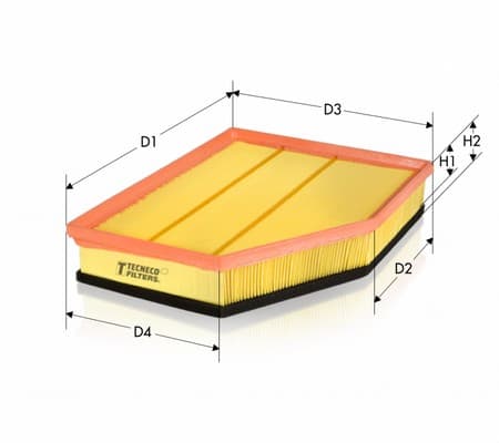 Oro filtras — TECNECO FILTERS AR10022PMS