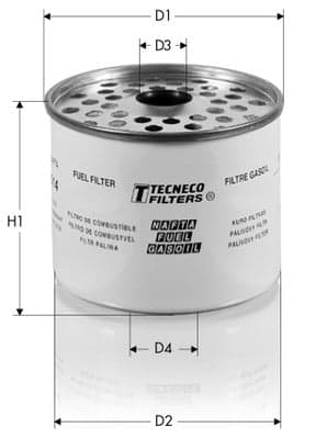 Kuro filtras — TECNECO FILTERS GS014