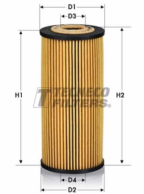 TECNECO FILTERS OL0109E Alyvos filtras
