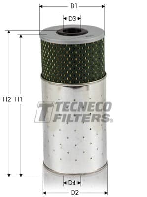 Alyvos filtras — TECNECO FILTERS OL0157