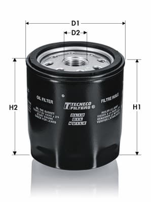 TECNECO FILTERS OL525 Alyvos filtras