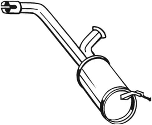 Vidurinis duslintuvas — BOSAL 135-099