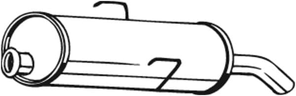 Galinis duslintuvas — BOSAL 190-893