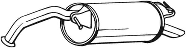 Galinis duslintuvas — BOSAL 228-475