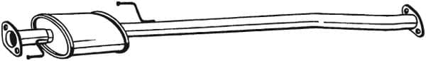 Vidurinis duslintuvas — BOSAL 281-489