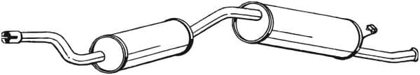 Galinis duslintuvas — BOSAL 282-933