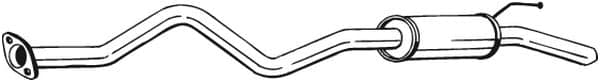 BOSAL 282-957 Galinis duslintuvas