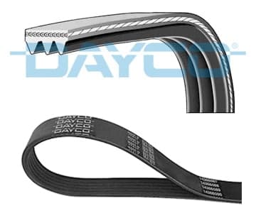 V formos rumbuotas diržas — DAYCO 3PK576EE