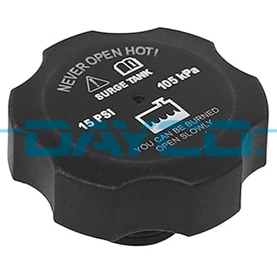 DAYCO DRC070 Radiatoriaus dangtelis