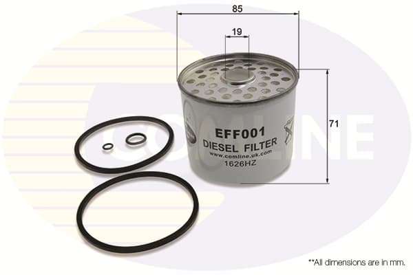Kuro filtras — COMLINE EFF001