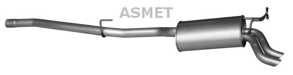 ASMET 01.075 Galinis duslintuvas