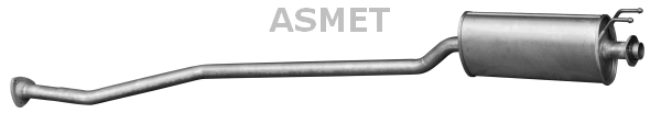 ASMET 13.027 Vidurinis duslintuvas