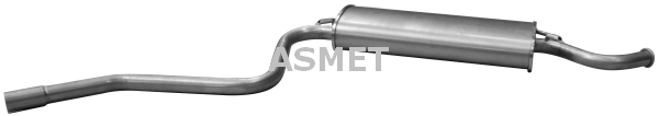 ASMET 16.019 Galinis duslintuvas