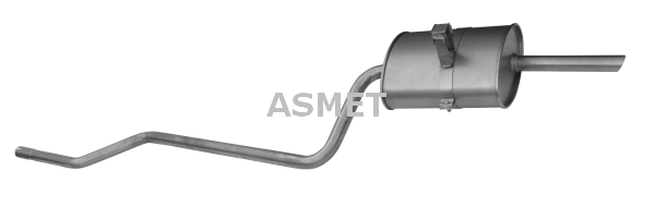 ASMET 20.025 Galinis duslintuvas