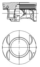 KOLBENSCHMIDT 40199600 Stūmoklis