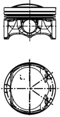 KOLBENSCHMIDT 41477600 Stūmoklis