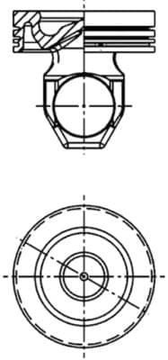 Stūmoklis — KOLBENSCHMIDT 40368600