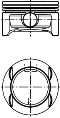KOLBENSCHMIDT 40386600 Stūmoklis