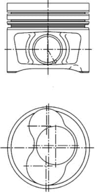 KOLBENSCHMIDT 40409620 Stūmoklis