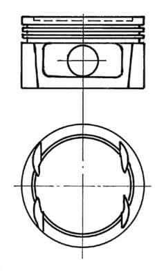 KOLBENSCHMIDT 91023700 Stūmoklis