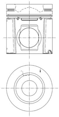 Stūmoklis — KOLBENSCHMIDT 99496600