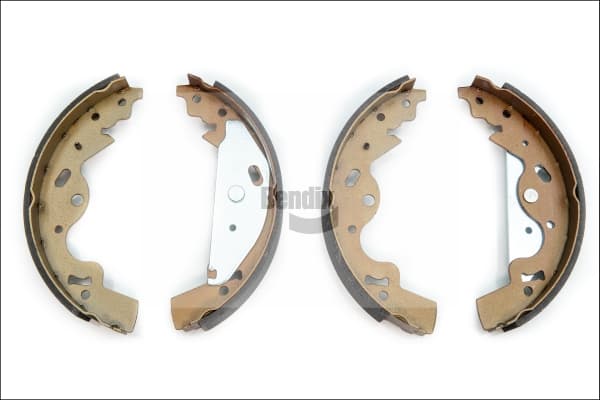Būgninių stabdžių trinkelių komplektas — BENDIX Braking BXS1186