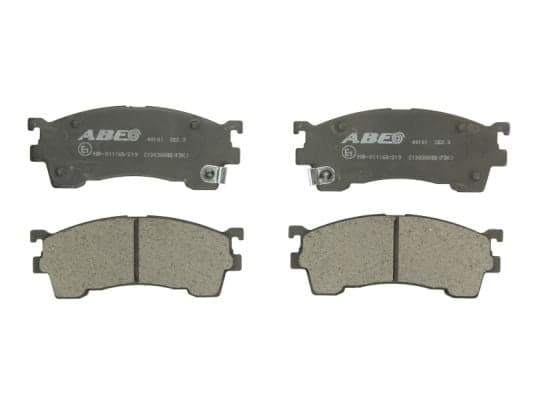 Stabdžių kaladėlių komplektas — ABE C13038ABE