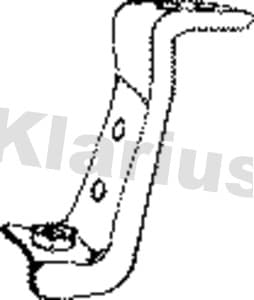 KLARIUS 430239 Laikiklis, išmetimo sistema