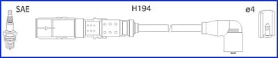 Uždegimo laidų komplektas — ASTEMO-HITACHI 134792