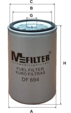 Kuro filtras — MFILTER DF 694