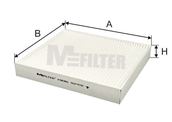Salono filtras — MFILTER K 9081