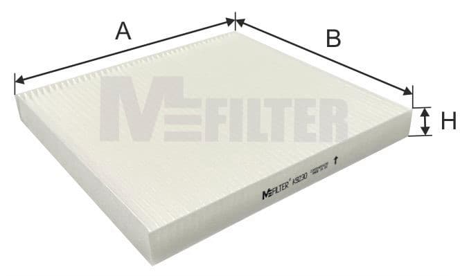 Salono filtras — MFILTER K 9230