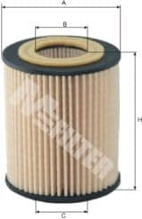 Alyvos filtras — MFILTER TE 637