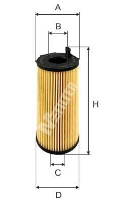 Alyvos filtras — MFILTER TE 4060