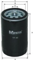 MFILTER TF 40 Alyvos filtras