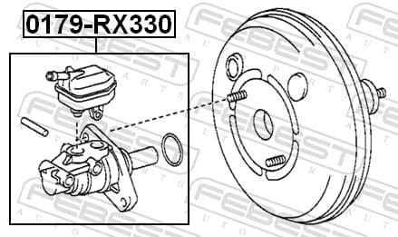 Master brake cylinder image