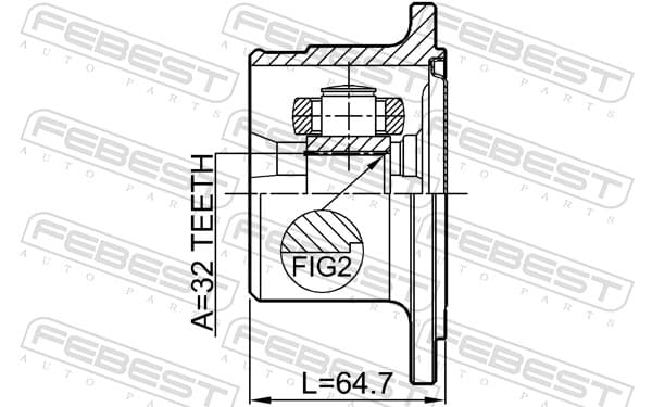 Joint set, drive shaft image