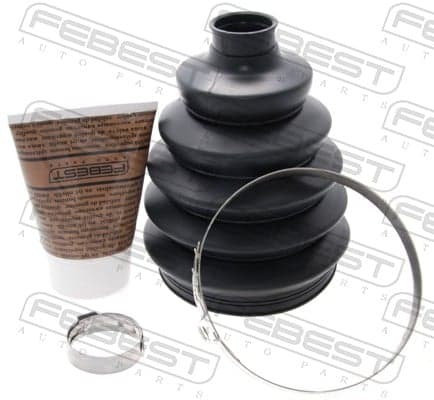 Gofruotoji membrana, kardaninis velenas — FEBEST 0217P-R51