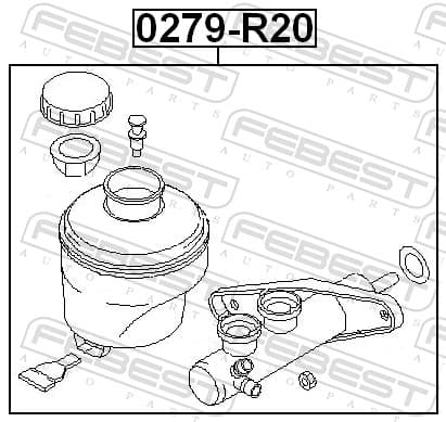 Master brake cylinder image